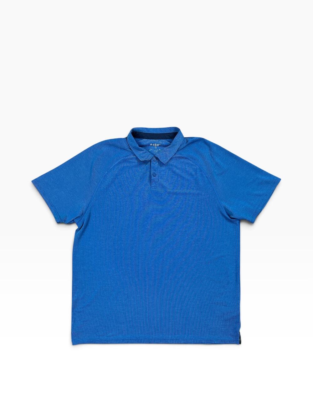 Rhone Delta Pique Performance Polo Blue — Size Large